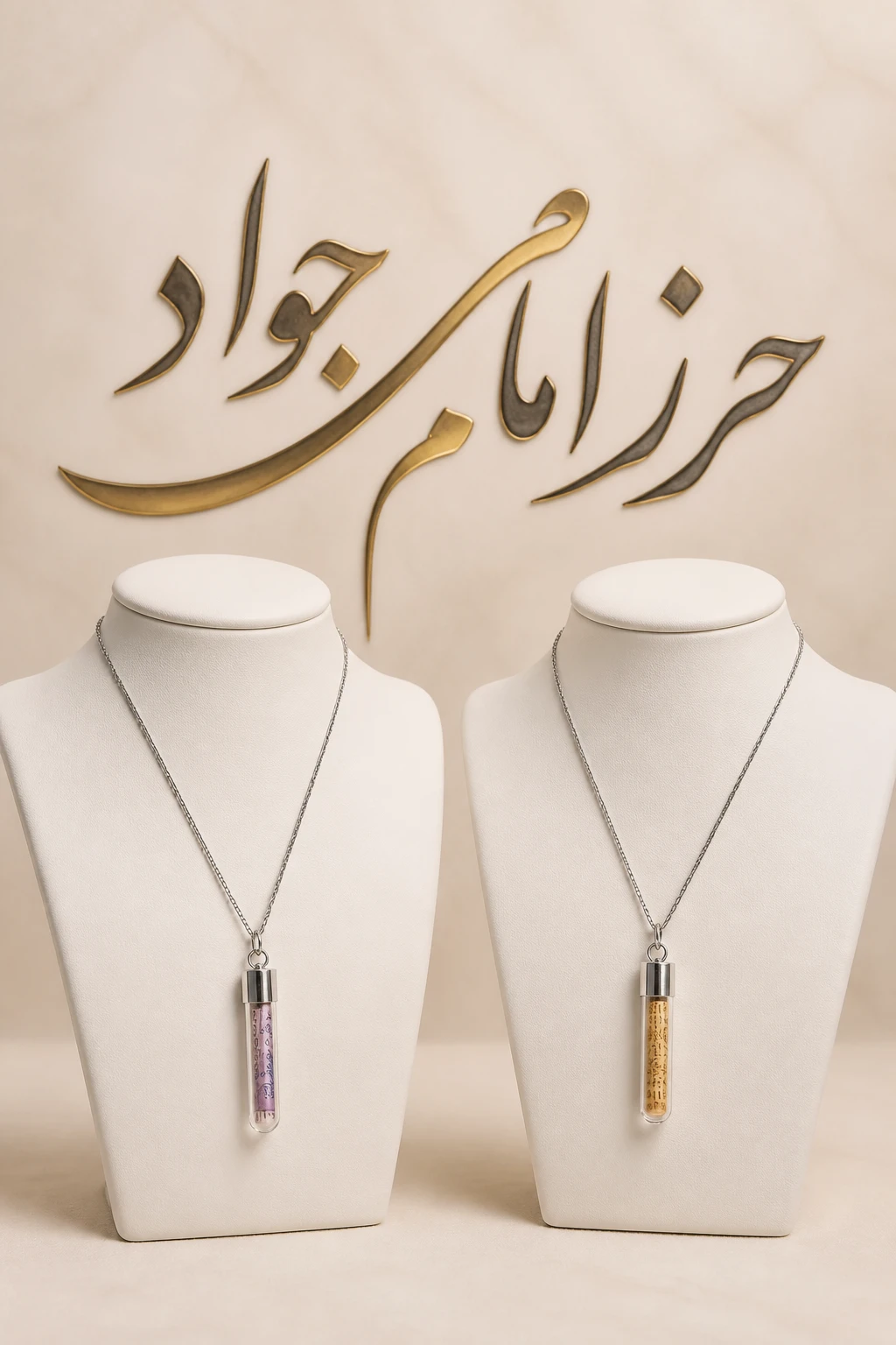 حرز امام جواد شیشه ایی