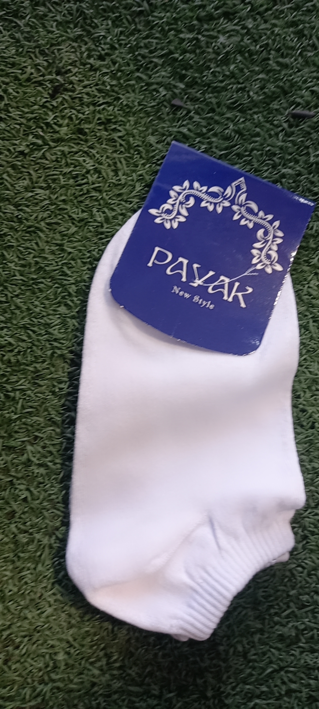 جوراب مچی سفیدومشکی